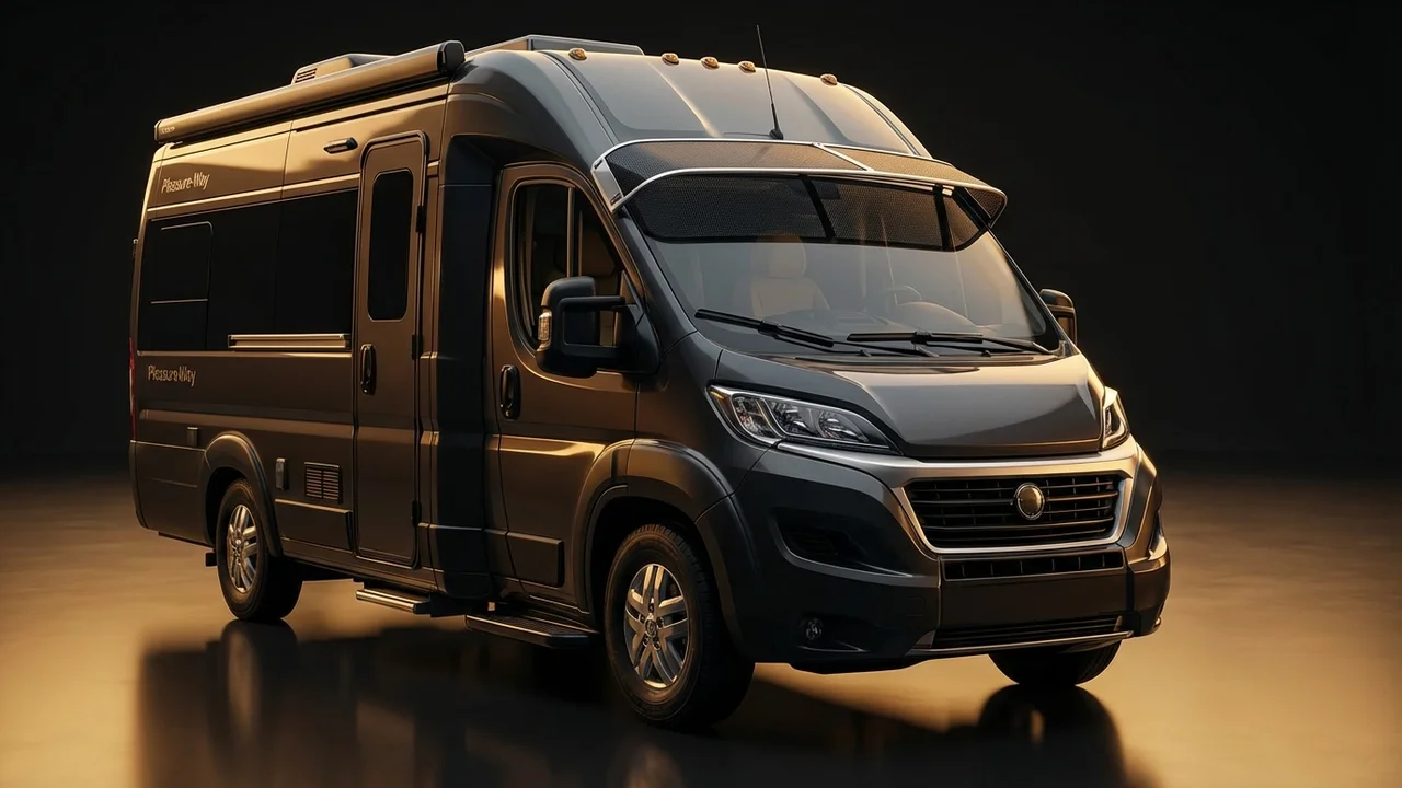 Pleasure-Way Ontour Car Windscreen Sunvisor - 1