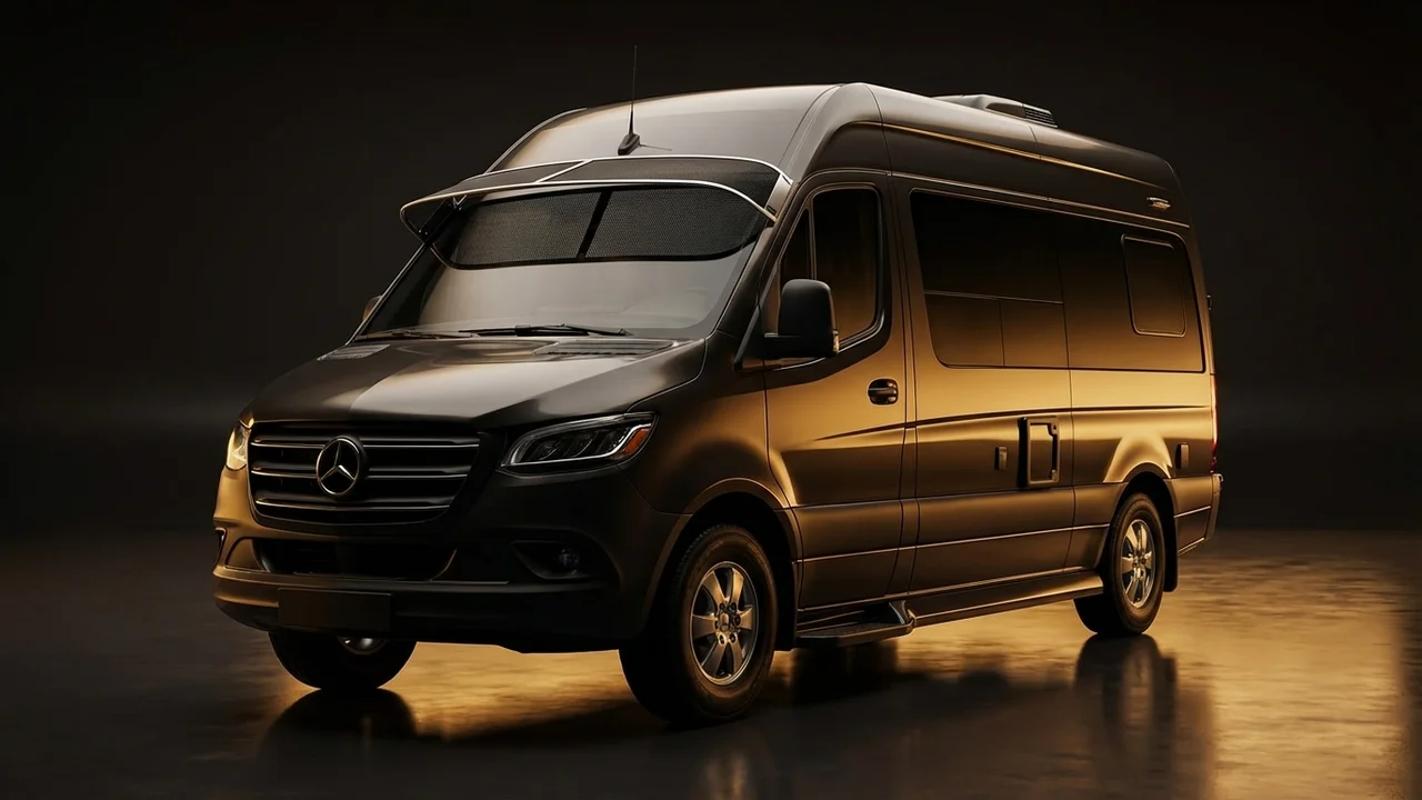 Pleasure-Way Rekon Car Windscreen Sunvisor - 1