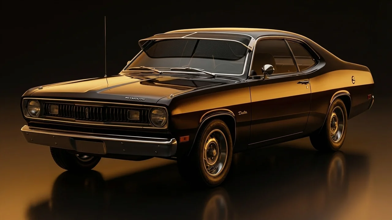 Plymouth Duster Car Windscreen Sunvisor - 1