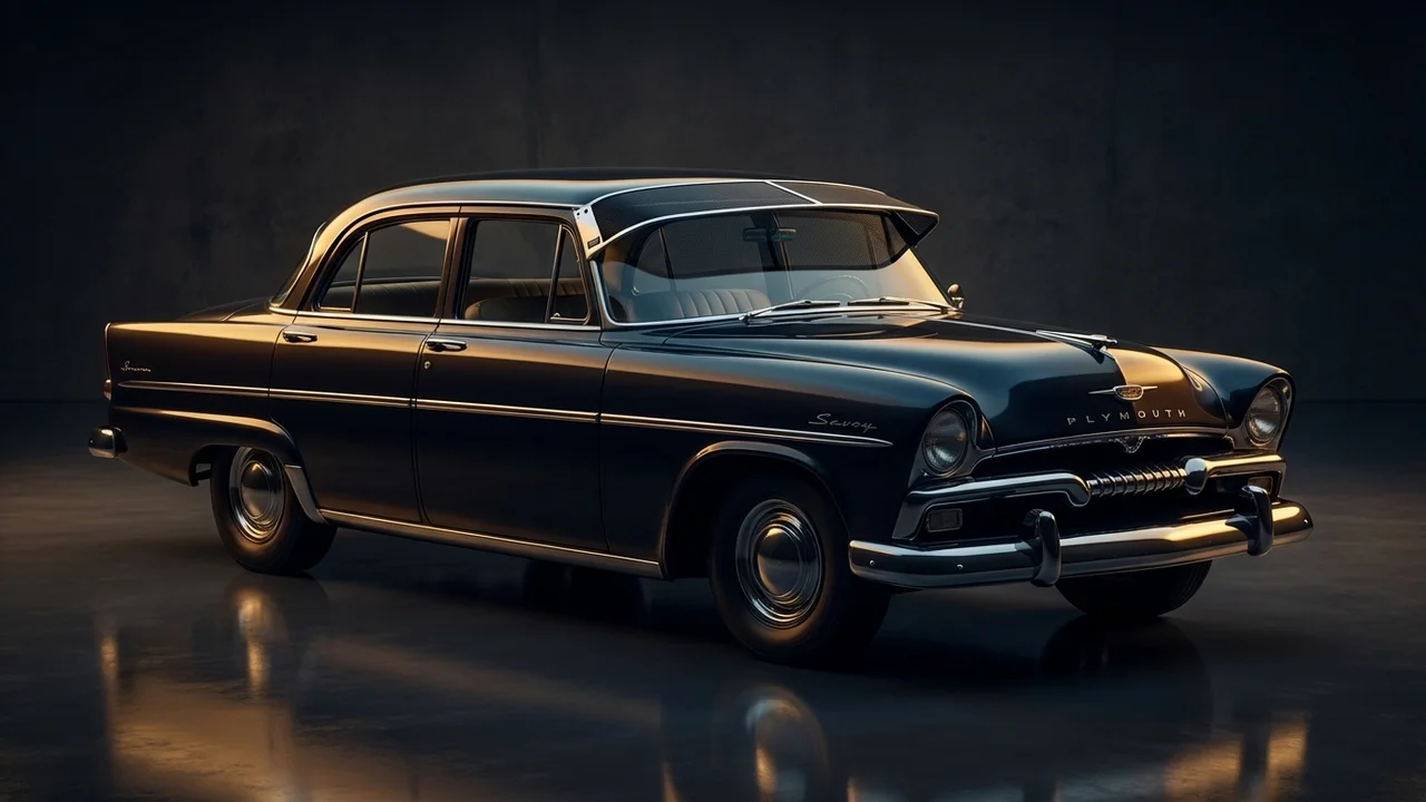 Plymouth Savoy Car Windscreen Sunvisor - 1