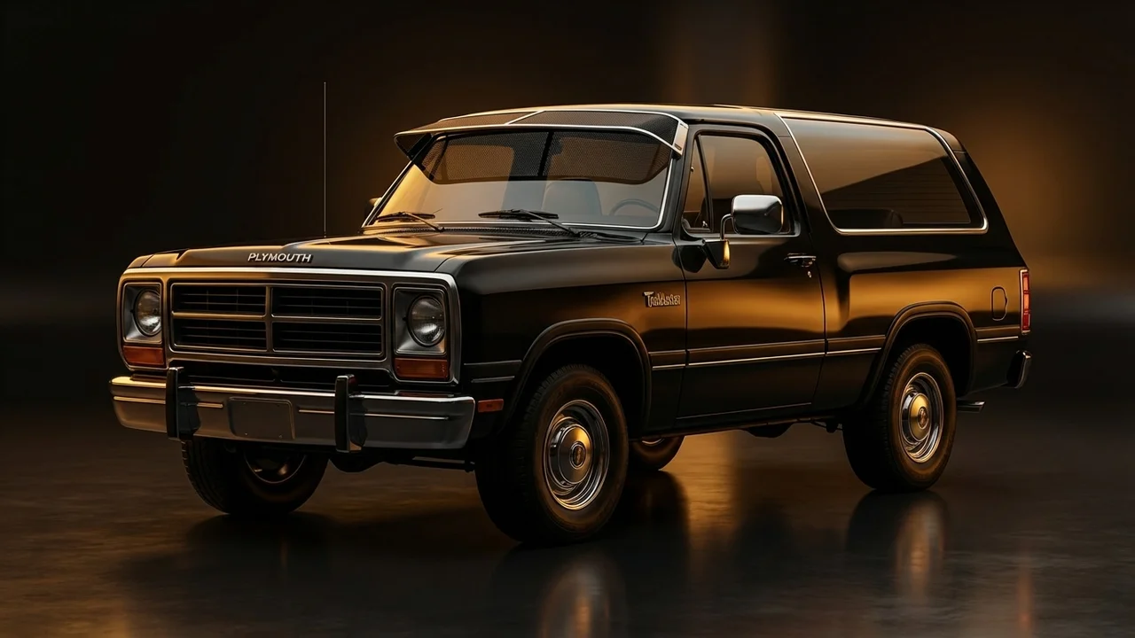 Plymouth Trailduster Car Windscreen Sunvisor - 1