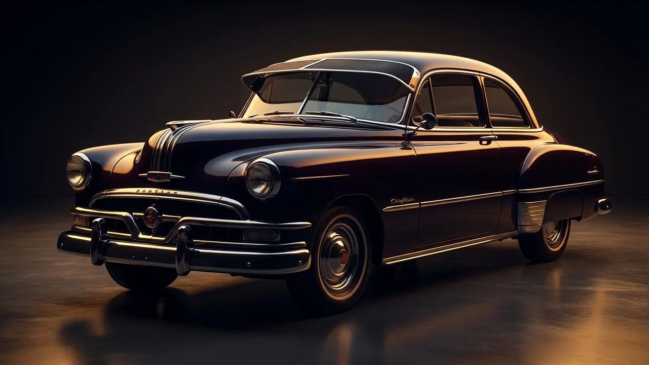 Pontiac Chieftain Car Windscreen Sunvisor - 1