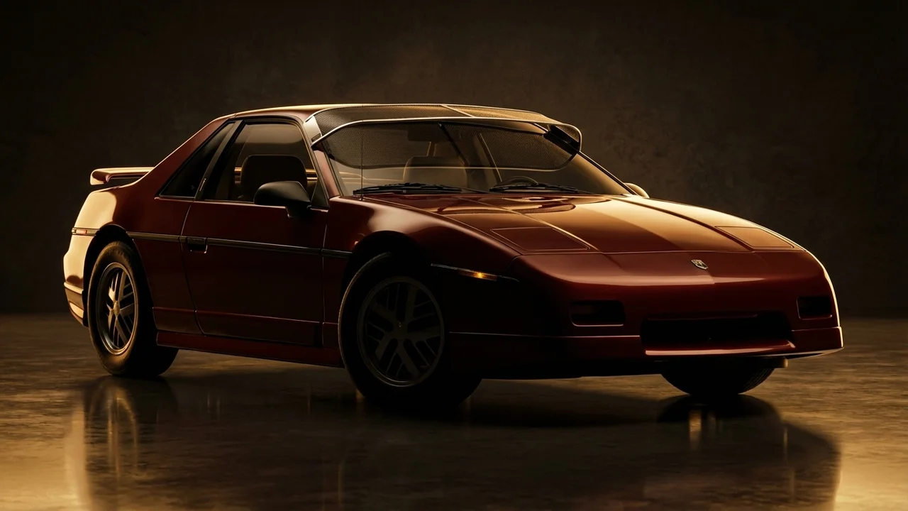 Pontiac Fiero Car Windscreen Sunvisor - 1