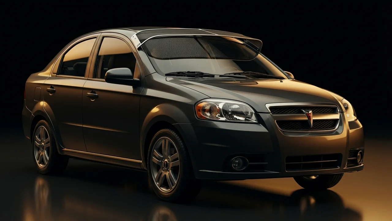 Pontiac G3 Car Windscreen Sunvisor - 1