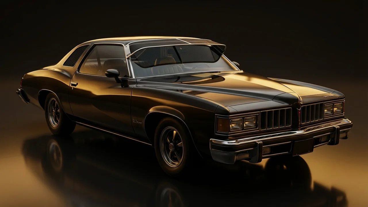 Pontiac Grand LeMans Car Windscreen Sunvisor - 1