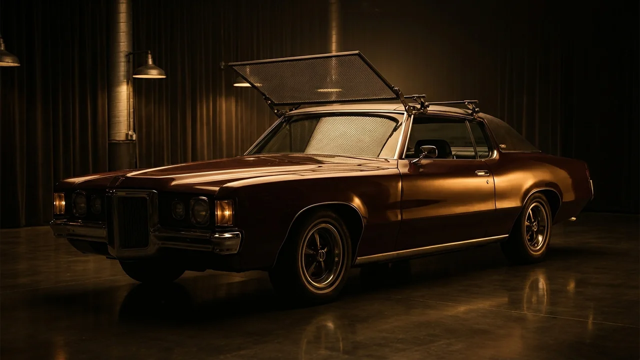 Pontiac Grand Prix Car Windscreen Sunvisor - 1