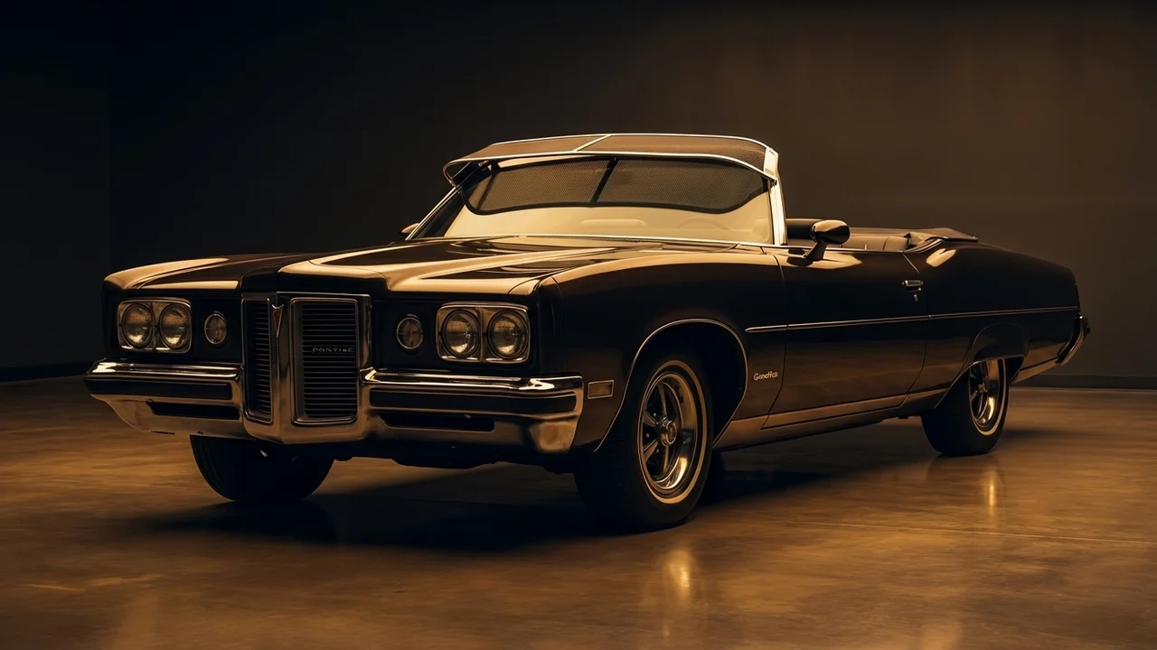 Pontiac Grandville Car Windscreen Sunvisor - 1