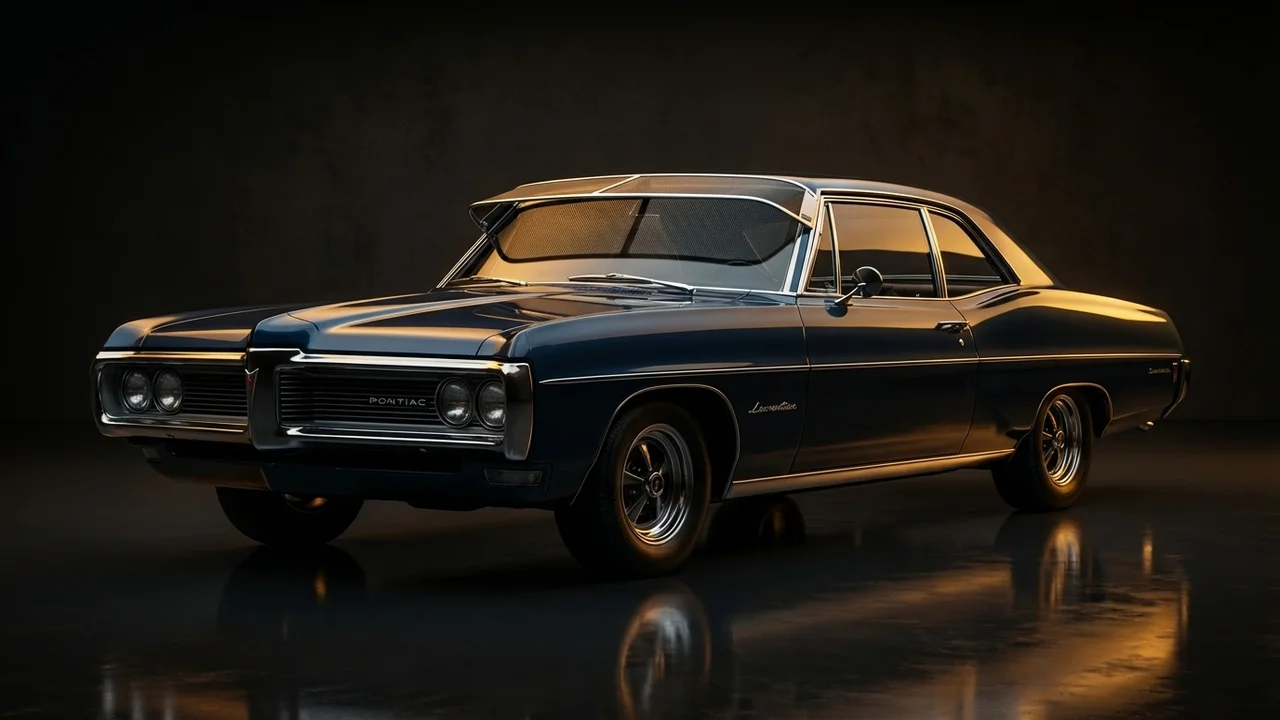 Pontiac Laurentian Car Windscreen Sunvisor - 1