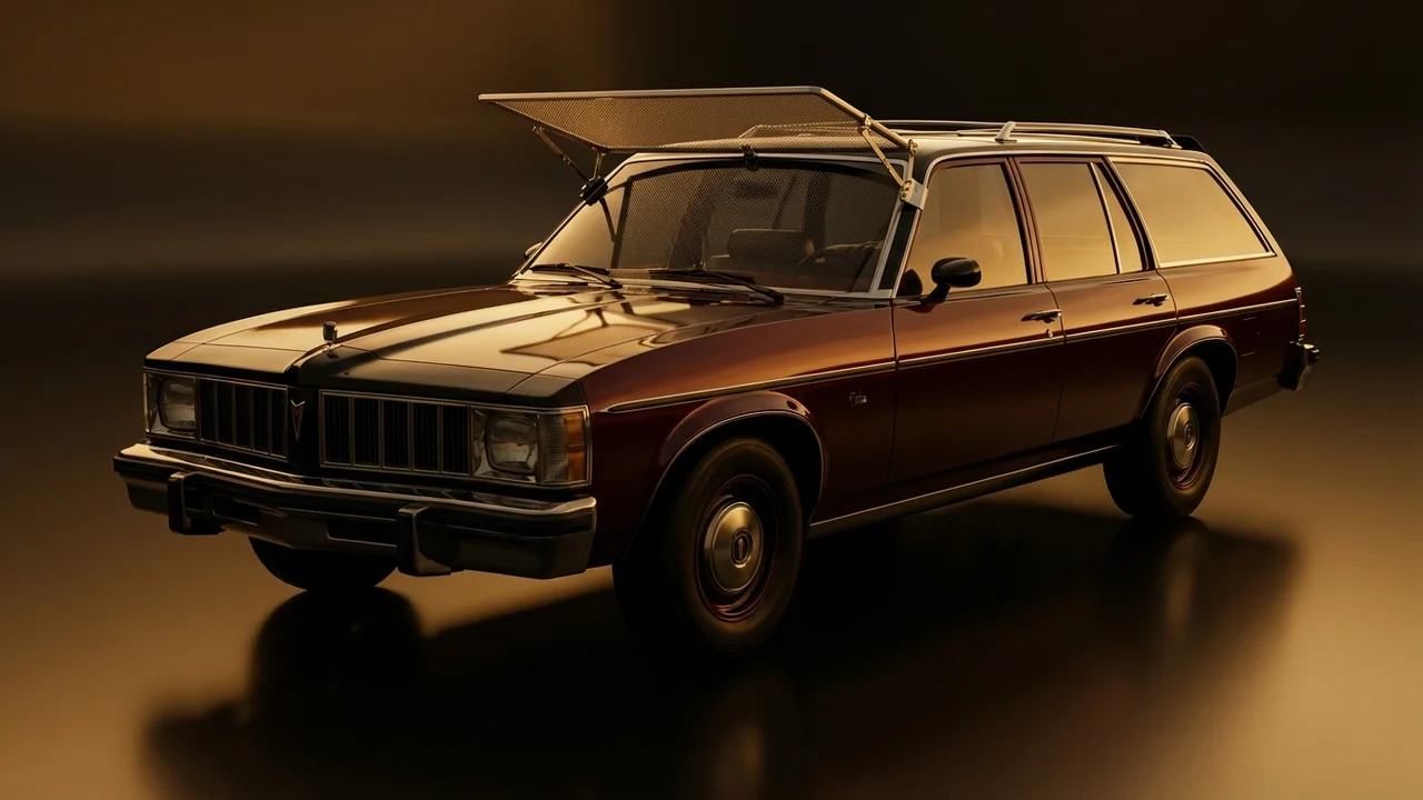 Pontiac Phoenix Cruiser Car Windscreen Sunvisor - 1