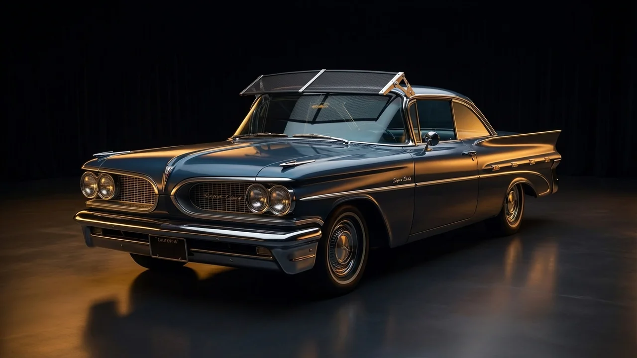 Pontiac Super Chief Car Windscreen Sunvisor - 1