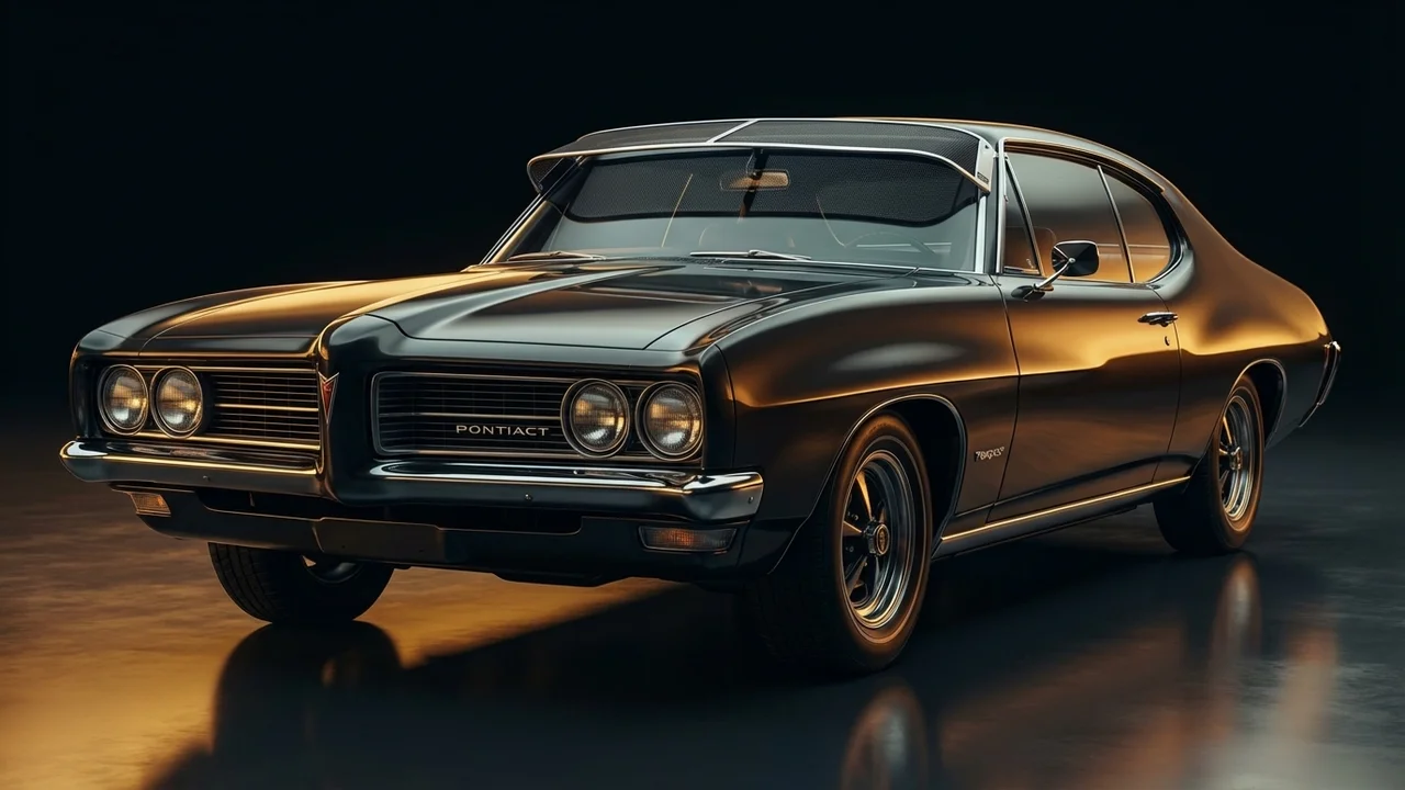 Pontiac Tempest Car Windscreen Sunvisor - 1