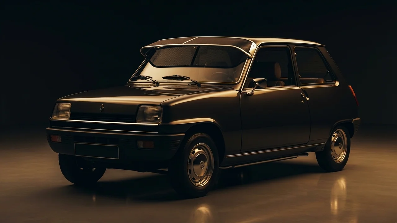 Renault LeCar Car Windscreen Sunvisor - 1