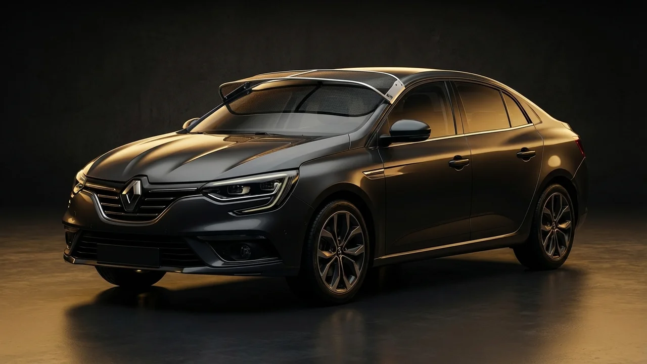 Renault Megane Car Windscreen Sunvisor - 1