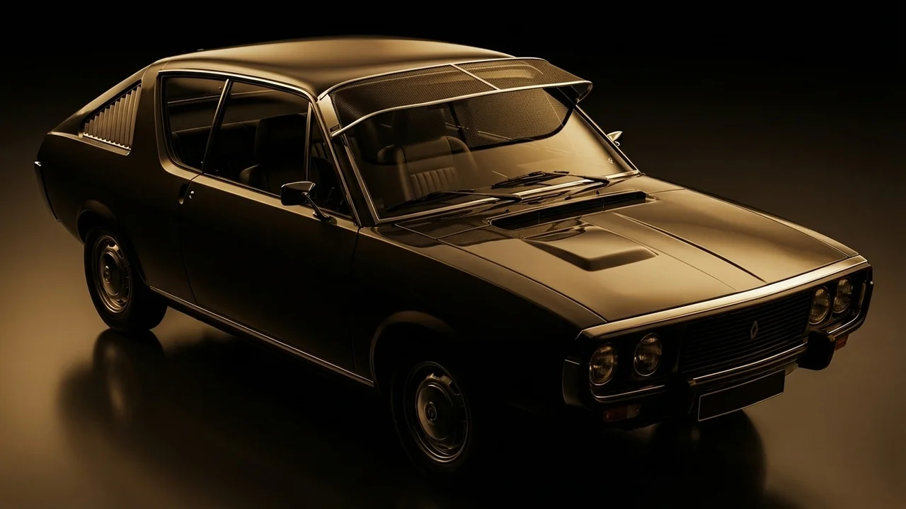 Renault R15 Car Windscreen Sunvisor - 1