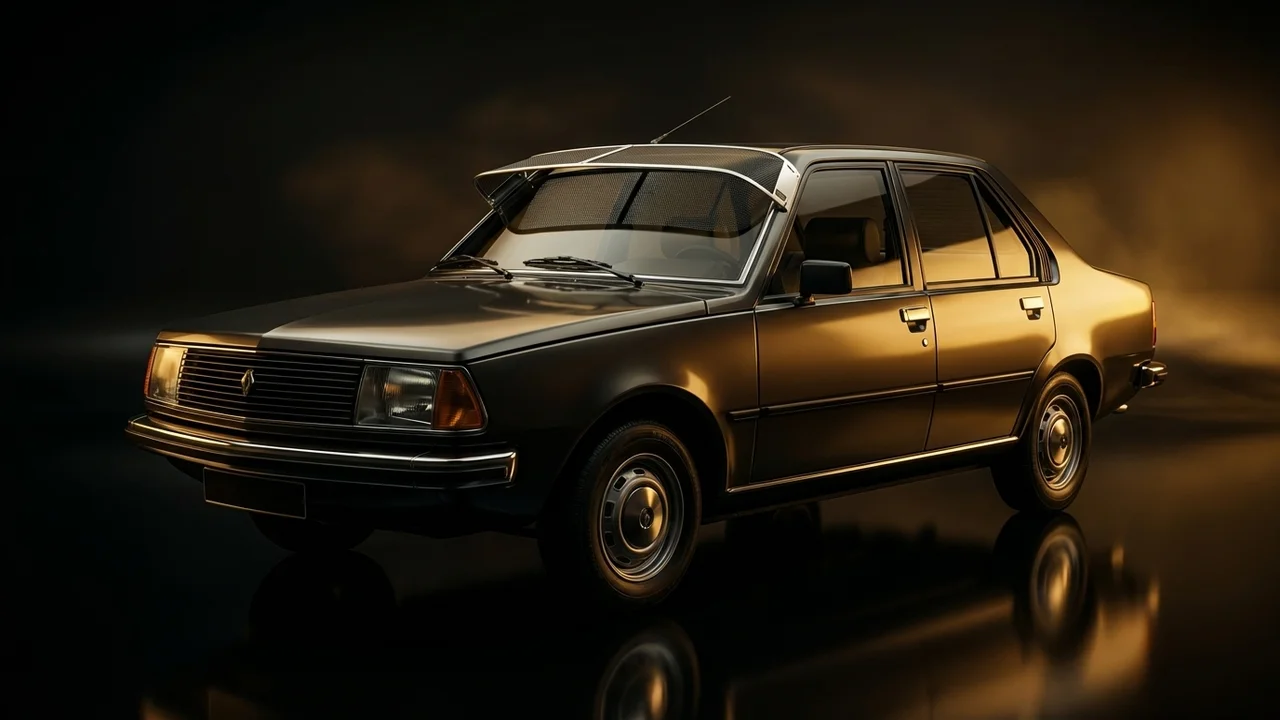 Renault R18 Car Windscreen Sunvisor - 1