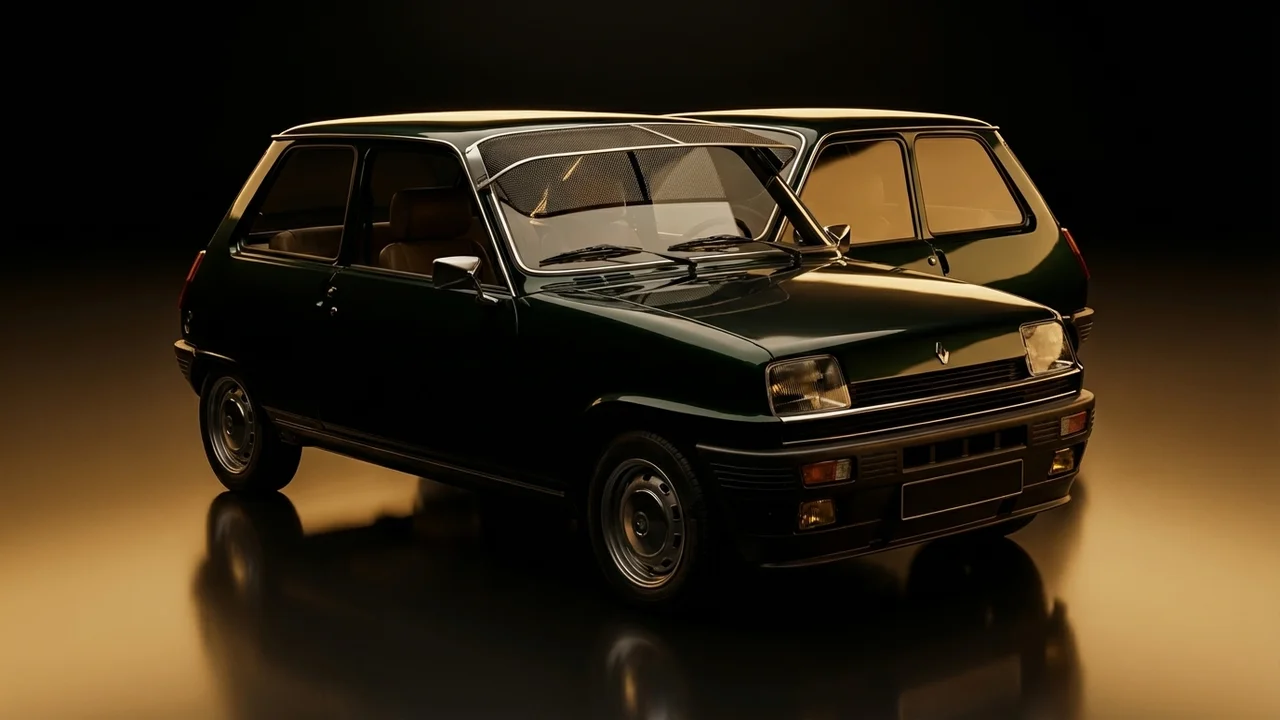 Renault R5 Car Windscreen Sunvisor - 1