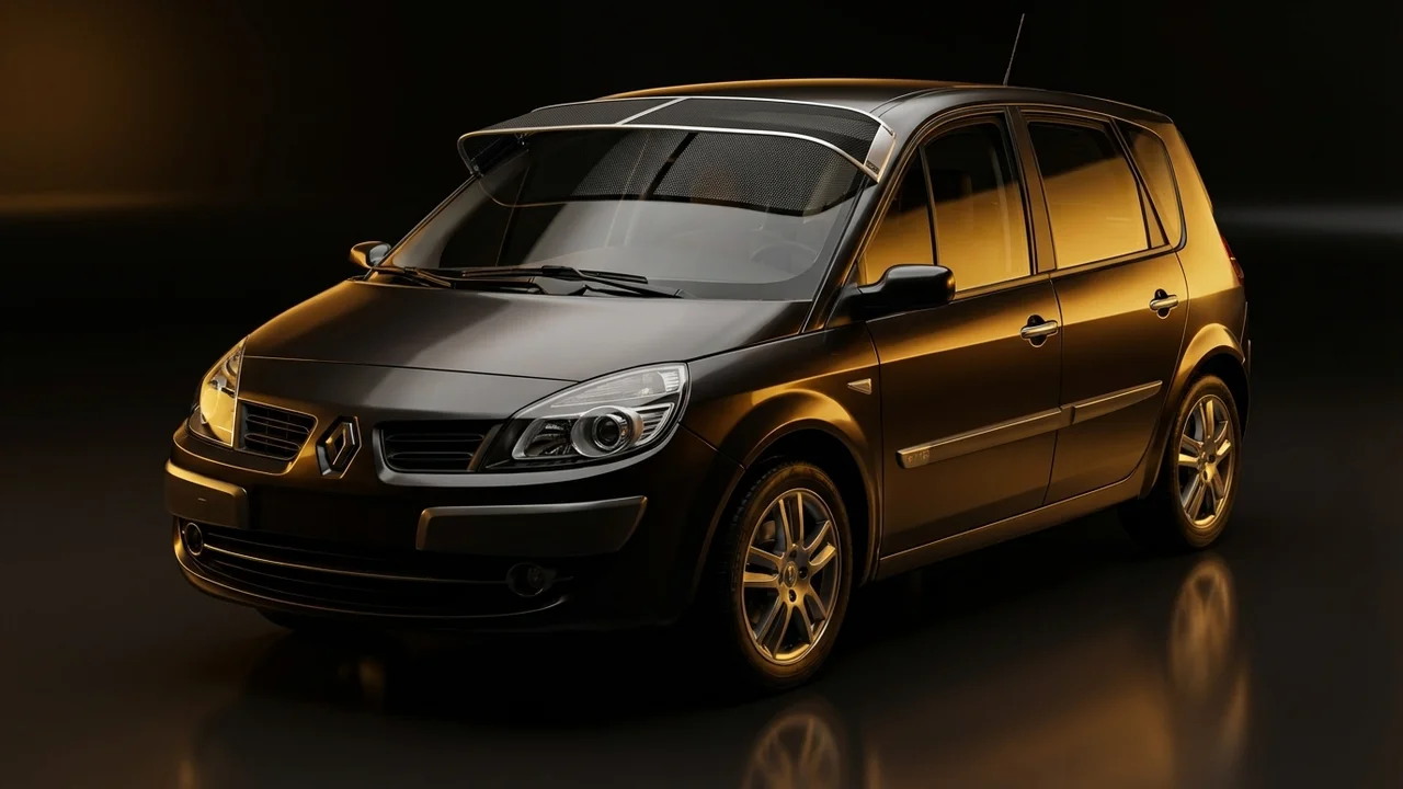 Renault Scenic II Car Windscreen Sunvisor - 1