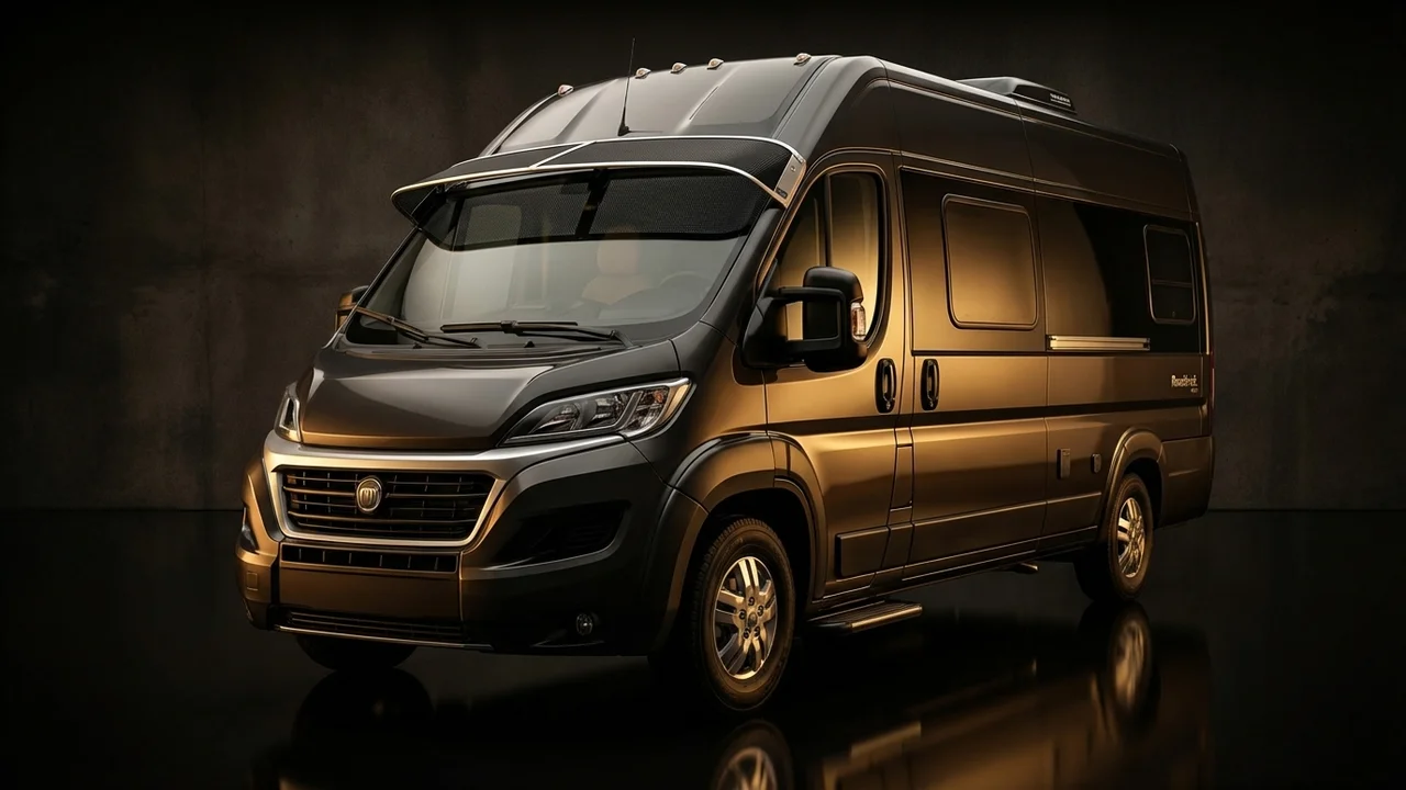 Roadtrek CS Adventurous Car Windscreen Sunvisor - 1