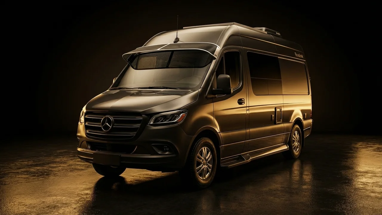 Roadtrek E-Trek Car Windscreen Sunvisor - 1