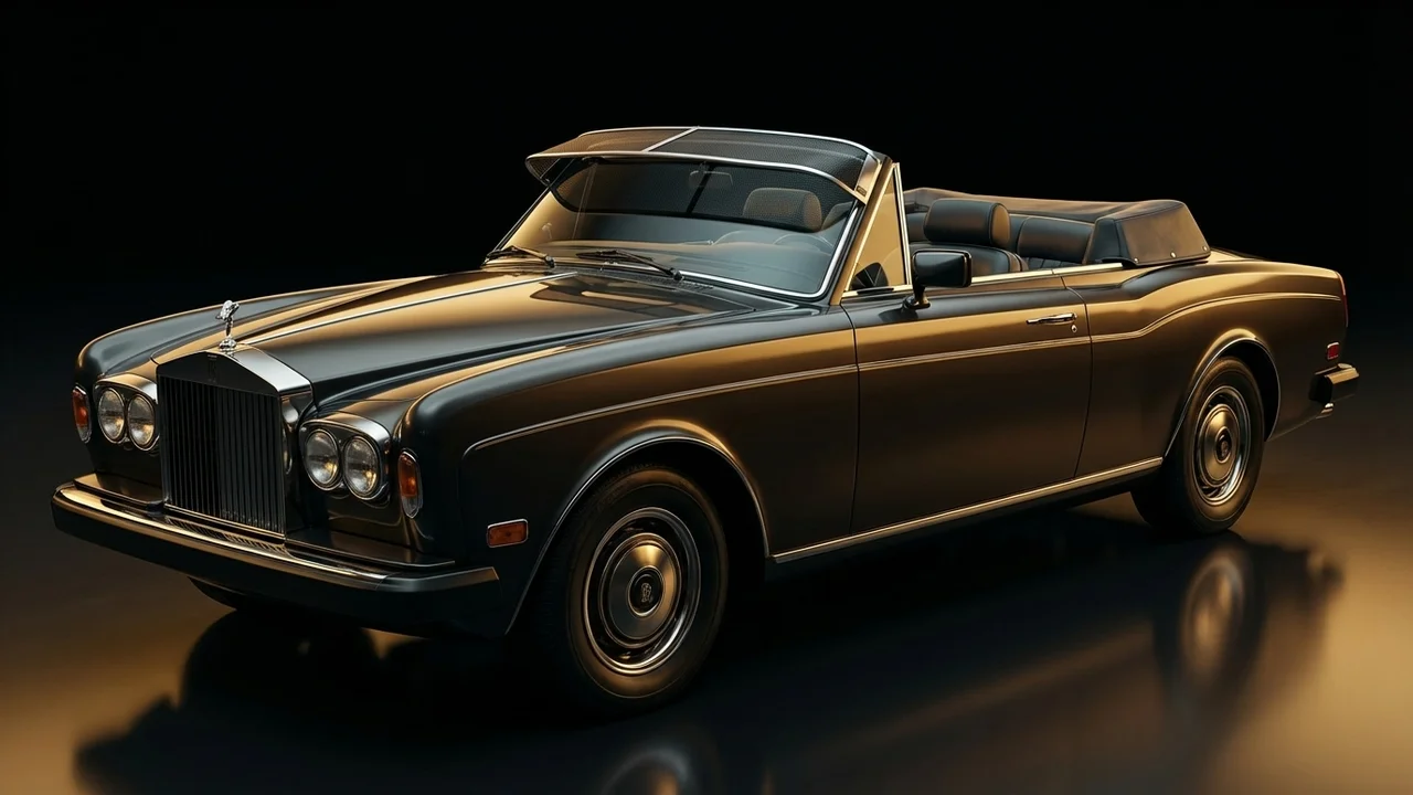 Rolls-Royce Corniche II Car Windscreen Sunvisor - 1