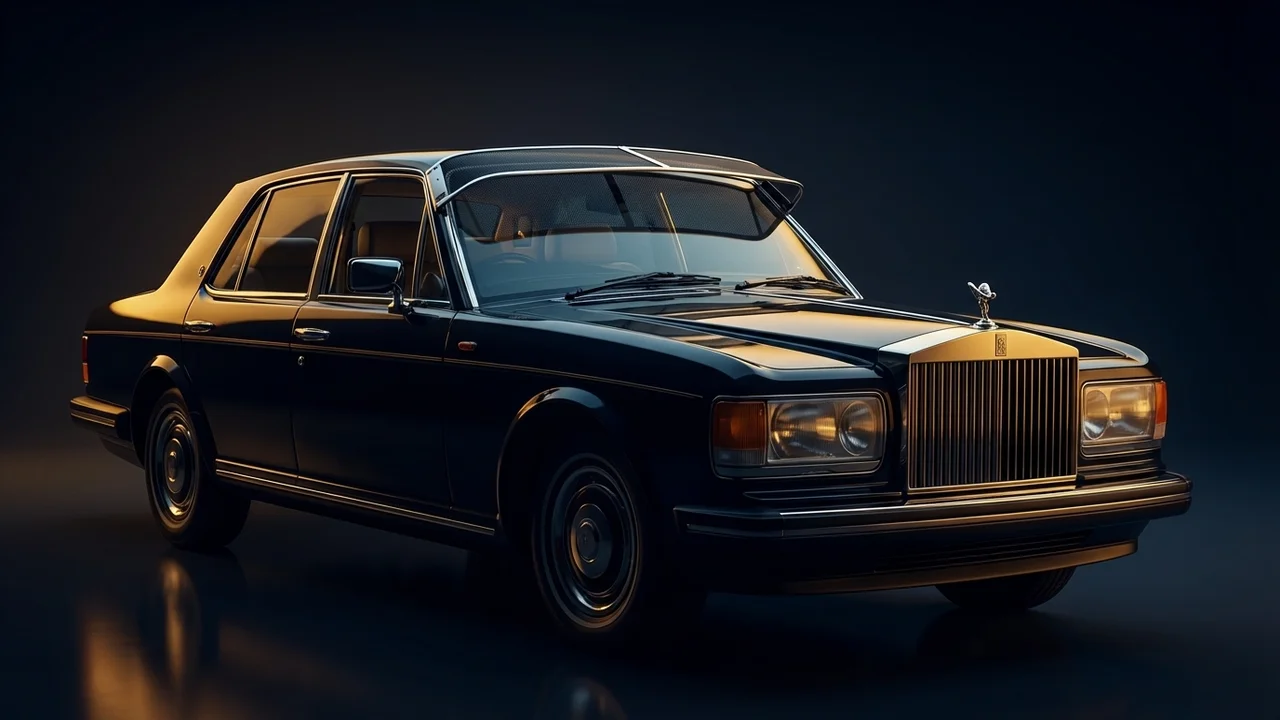 Rolls-Royce Park Ward Car Windscreen Sunvisor - 1