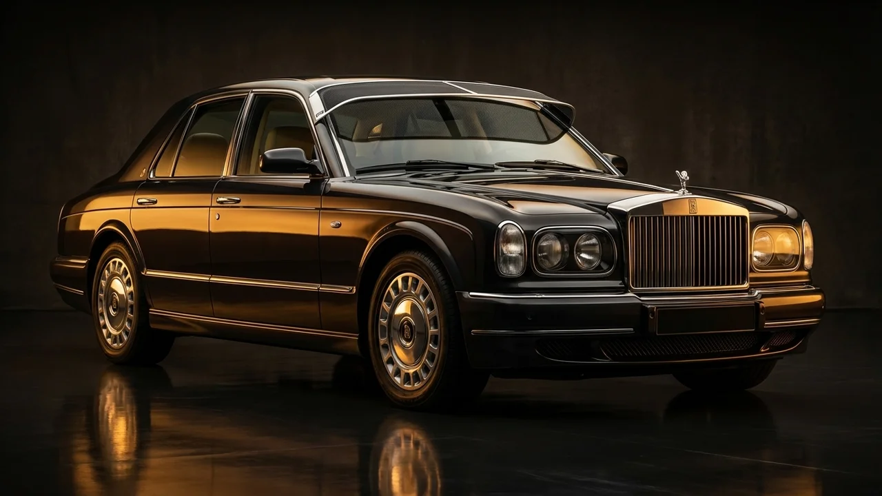 Rolls-Royce Silver Seraph Car Windscreen Sunvisor - 1