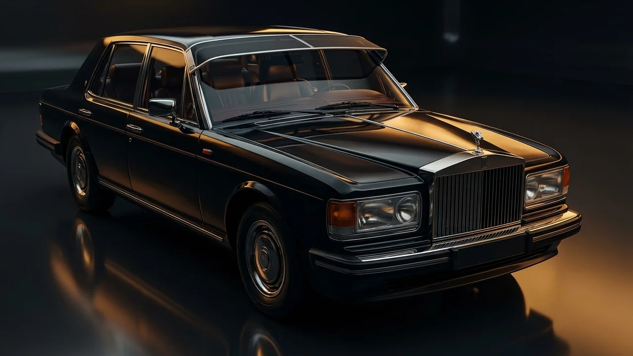 Rolls-Royce Silver Spur Car Windscreen Sunvisor - 1