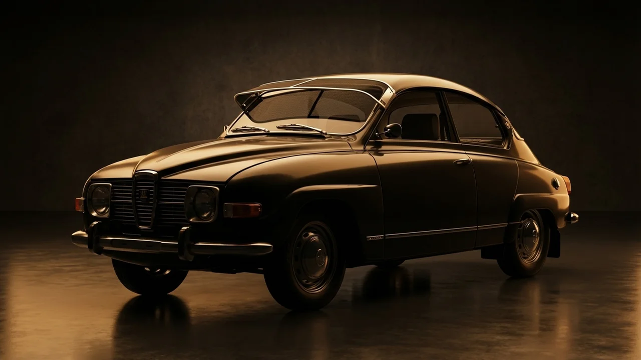 Saab 96 Car Windscreen Sunvisor - 96