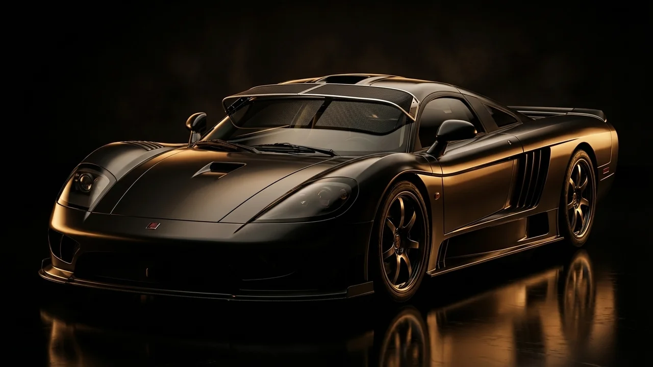 Saleen S7 Car Windscreen Sunvisor - 1