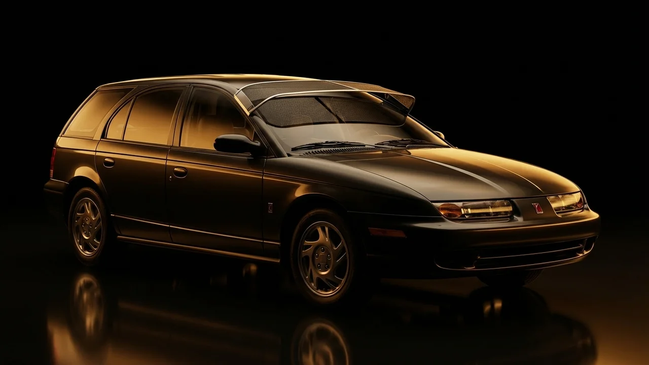 Saturn LW1 Car Windscreen Sunvisor - 1