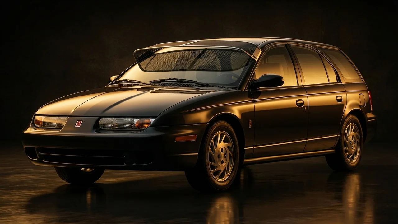 Saturn SW2 Car Windscreen Sunvisor - 1