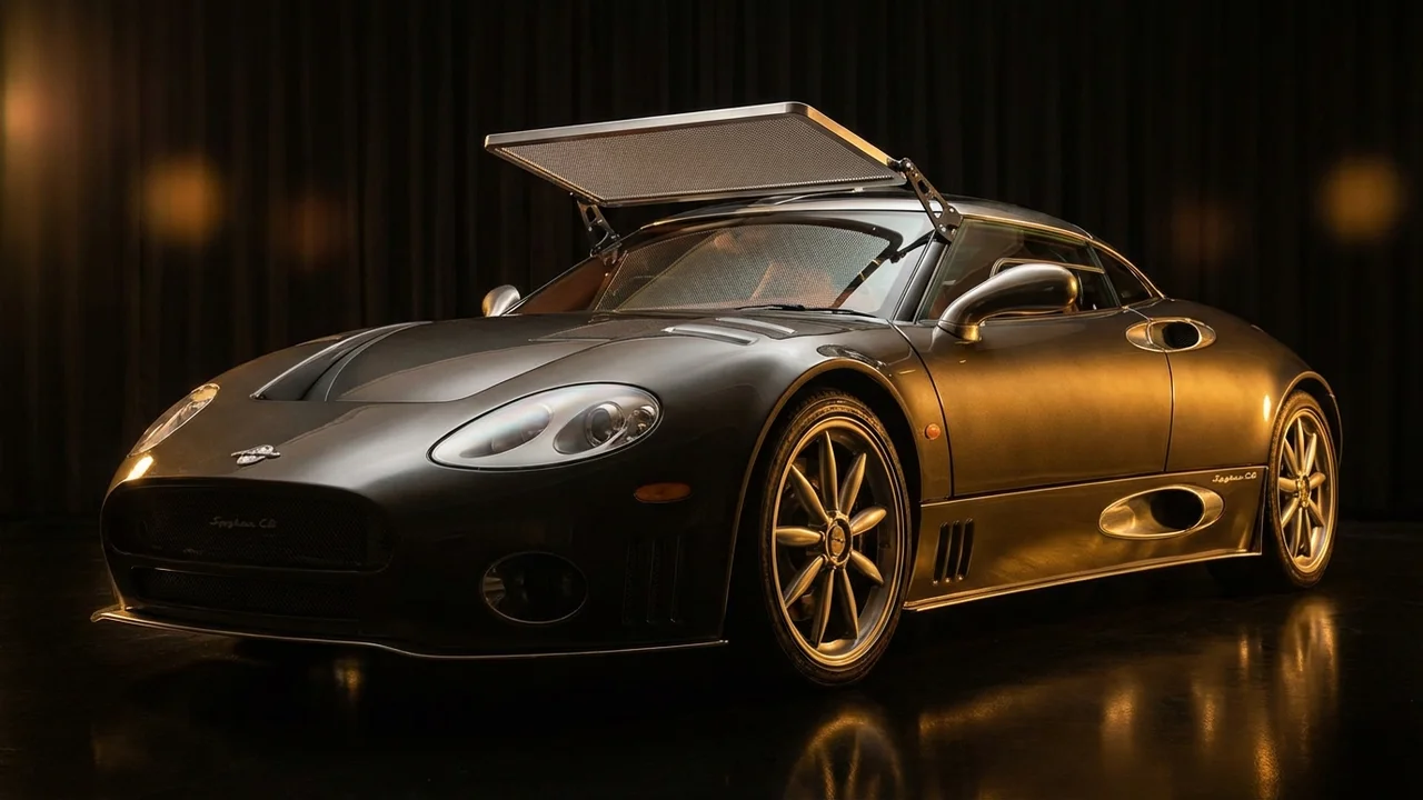 Spyker C8 Car Windscreen Sunvisor - 1