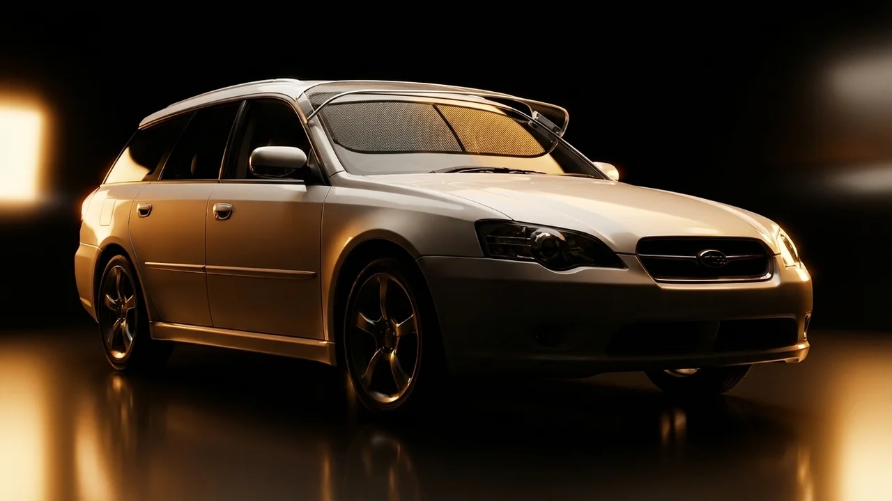 Subaru GF Car Windscreen Sunvisor - 1