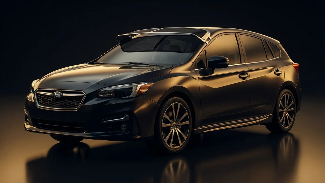 Subaru Impreza Car Windscreen Sunvisor - 1