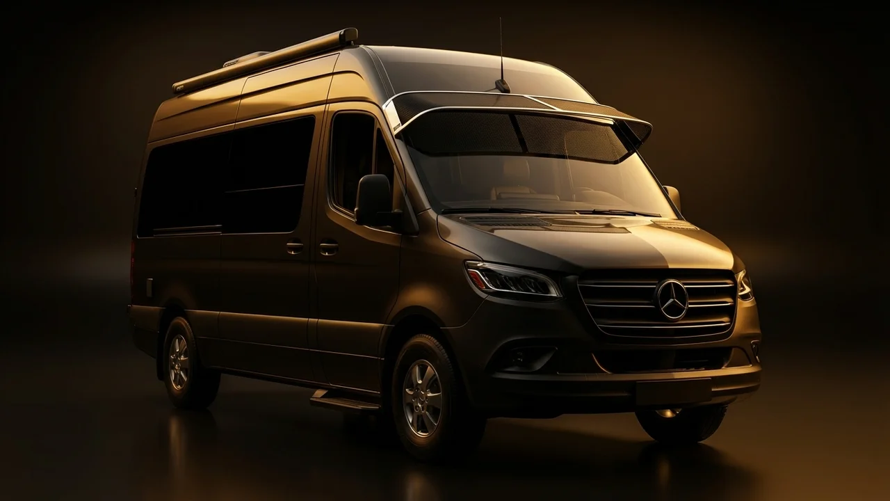 Thor Motor Coach Chateau Sprinter Car Windscreen Sunvisor - 1