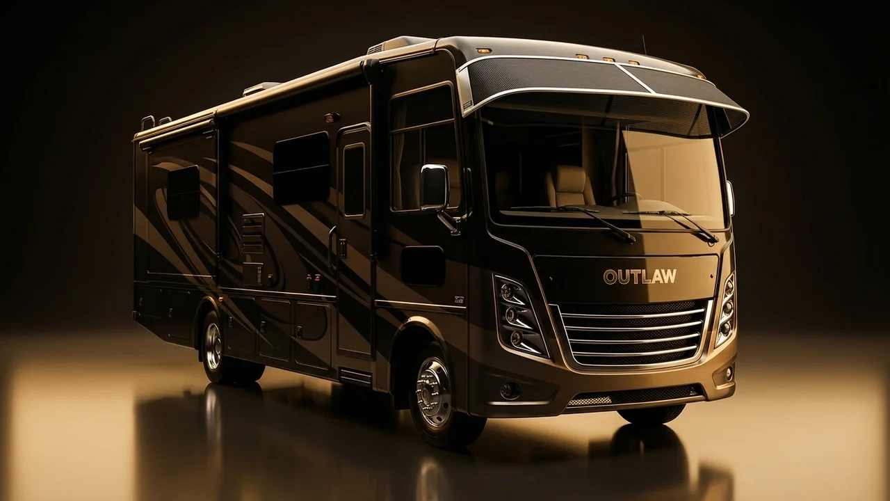 Thor Motor Coach Outlaw Car Windscreen Sunvisor - 1