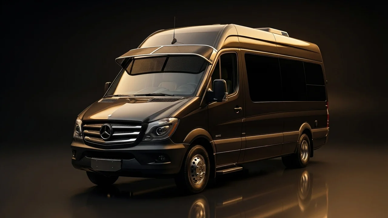 Thor Motor Coach Quantum Sprinter Car Windscreen Sunvisor - 1