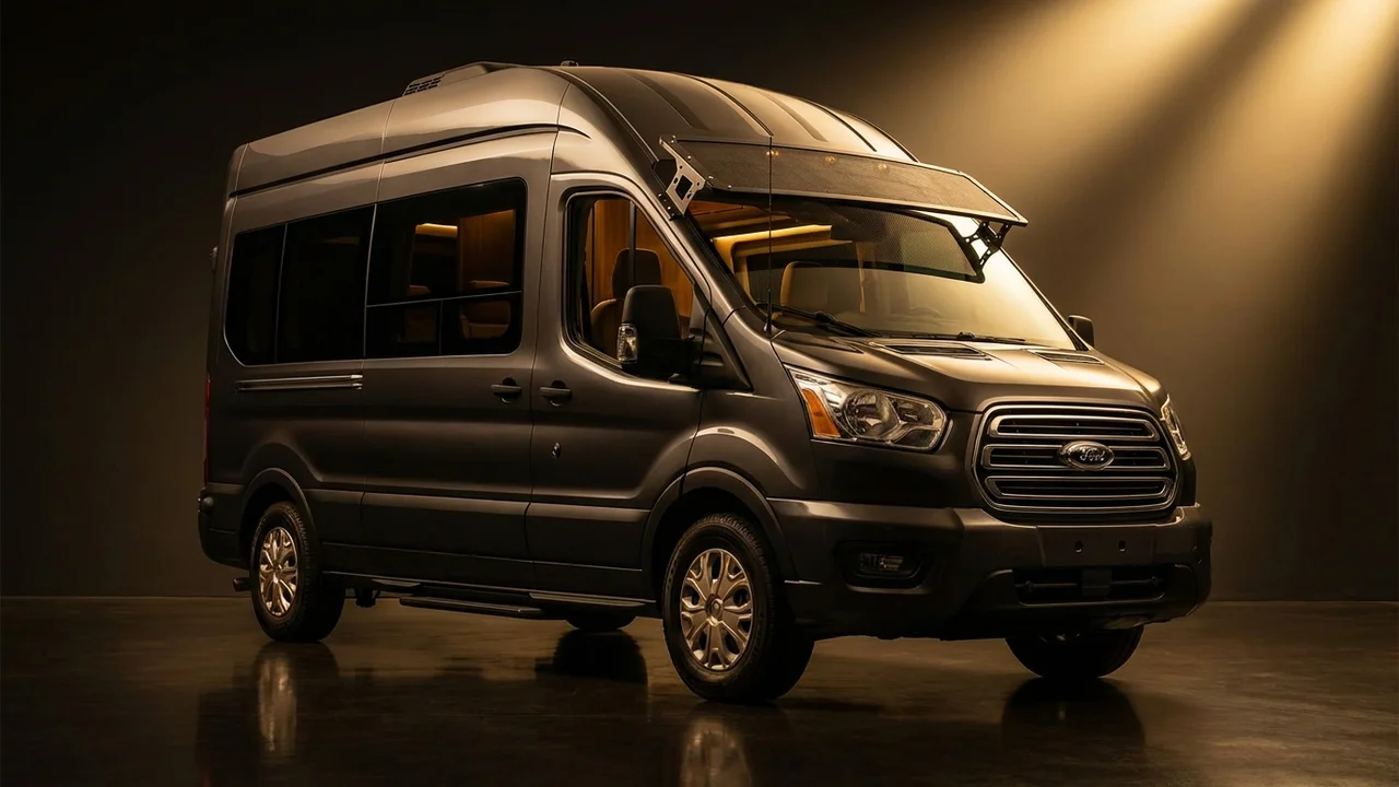 Thor Motor Coach Sanctuary Transit Car Windscreen Sunvisor - 1