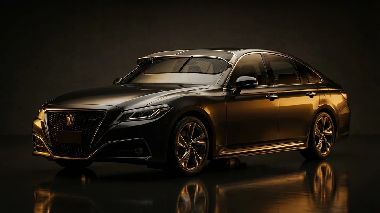 Toyota Crown Car Windscreen Sunvisor - 1