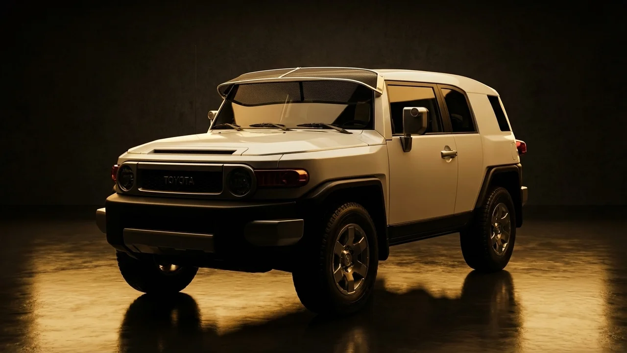 Toyota FJ Cruiser Car Windscreen Sunvisor - 1