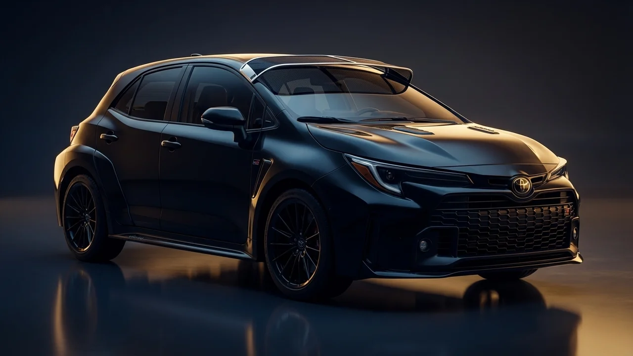 Toyota GR Corolla Car Windscreen Sunvisor - 1