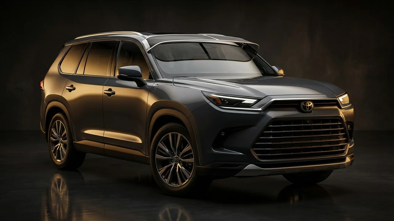 Toyota Grand Highlander Car Windscreen Sunvisor - 1