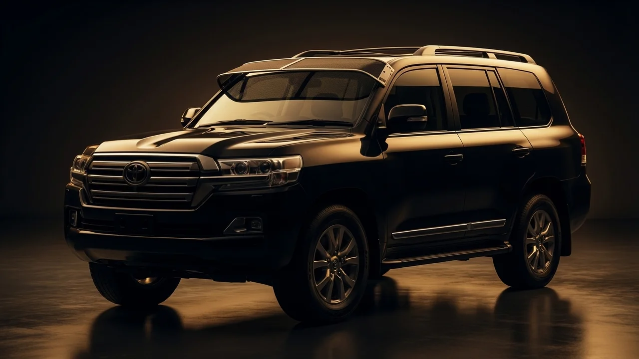 Toyota Land Cruiser Car Windscreen Sunvisor - 1