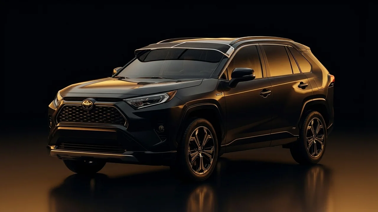 Toyota RAV4 Prime Car Windscreen Sunvisor - 1