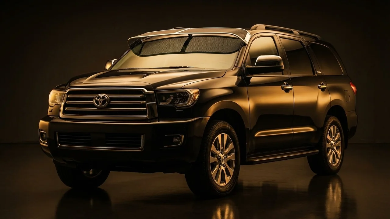 Toyota Sequoia Car Windscreen Sunvisor - 1