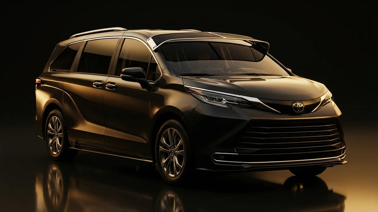 Toyota Sienna Car Windscreen Sunvisor - 1