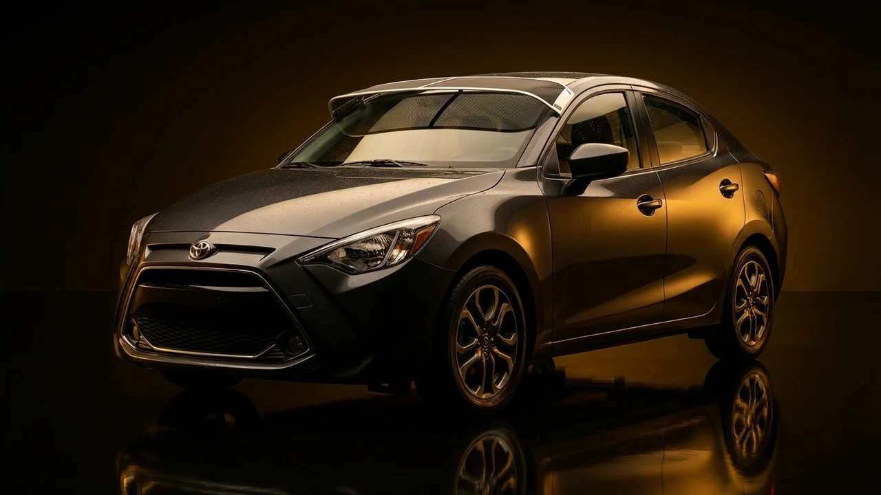 Toyota Yaris iA Car Windscreen Sunvisor - 1