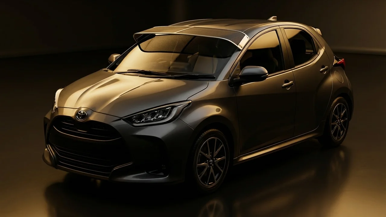 Toyota Yaris R Car Windscreen Sunvisor - 1