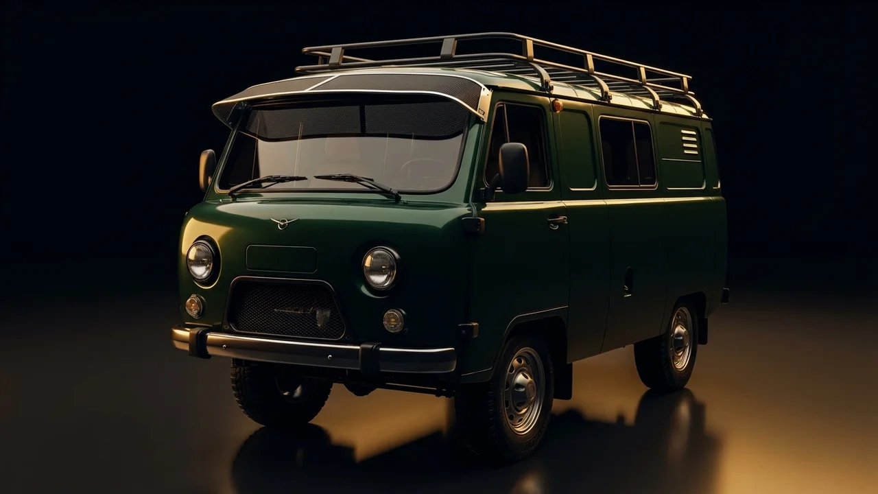 UAZ Bukhara Car Windscreen Sunvisor - 1