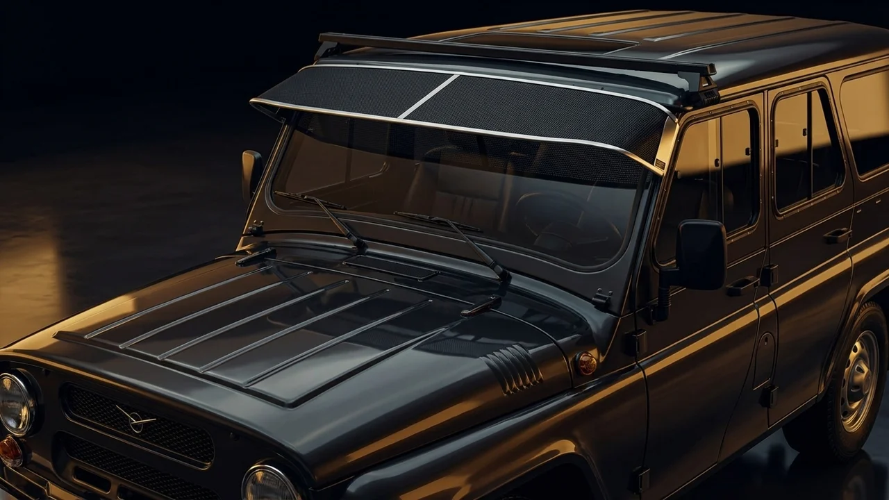 UAZ Hunter Car Windscreen Sunvisor - 1